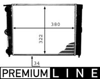 Thumbnail - Radiateur - CR344000P - MAHLE