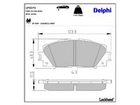 комплект спирачно феродо, дискови спирачки