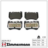 Bremsbelagsatz, Scheibenbremse Bremsbelagsatz, Scheibenbremse