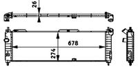 Thumbnail - Radiateur - CR355000P - MAHLE