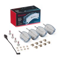 Bremsbelagsatz, Scheibenbremse