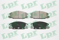 комплект спирачно феродо, дискови спирачки