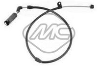 предупредителен контактен сензор, износване на накладките