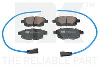 Bremsbelagsatz, Scheibenbremse