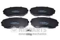 комплект спирачно феродо, дискови спирачки