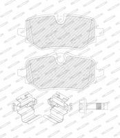 Bremsbelagsatz, Scheibenbremse