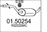 Mittelschalldämpfer