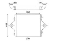 Thumbnail - Intercooler, inlaatluchtkoeler - CI108000S - MAHLE