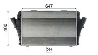 Thumbnail - Intercooler, inlaatluchtkoeler - CI548000P - MAHLE