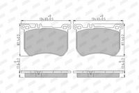 Bremsbelagsatz, Scheibenbremse