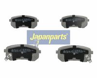 Set placute frana,frana disc JAPANPARTS, Cod: PP-K04AF