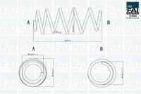 Arc spiral FAI AutoParts, Cod: FPCS136