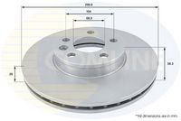 Disc frana COMLINE, Cod: ADC1430V