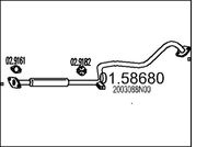 Mittelschalldämpfer