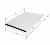 Филтър купе (поленов филтър)