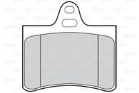 Bremsbelagsatz, Scheibenbremse