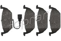 комплект спирачно феродо, дискови спирачки