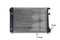 Thumbnail - Radiateur - CR117000S - MAHLE