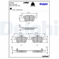 Bremsbelagsatz, Scheibenbremse