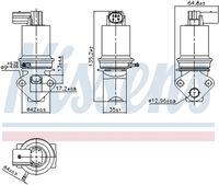 Izpl. gāzu recirkulācijas vārsts