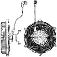 Thumbnail - Koppeling, radiateurventilator - CFC219000P - MAHLE