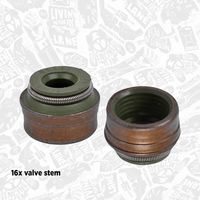 Thumbnail - Kleppenset, in-/uitlaatklep - VS0006 - ET ENGINETEAM