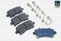 комплект спирачно феродо, дискови спирачки