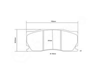 BREMBO High performance remblokkenset 3