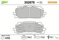 Bremsbelagsatz, Scheibenbremse