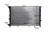 Thumbnail - Radiateur - CR518000S - MAHLE