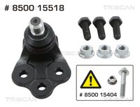 Trag-/Führungsgelenk