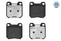 комплект спирачно феродо, дискови спирачки