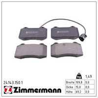 Bremsbelagsatz, Scheibenbremse Bremsbelagsatz, Scheibenbremse