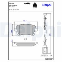 Bremsbelagsatz, Scheibenbremse