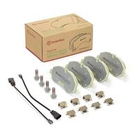 Bremsbelagsatz, Scheibenbremse