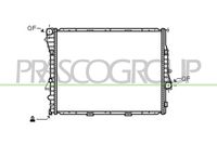 Радиатор, охлаждане на двигателя BM820R005 PRASCO
