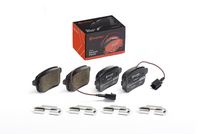 Bremsbelagsatz, Scheibenbremse