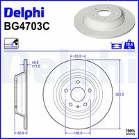 Disc frana DELPHI, Cod: BG4703C