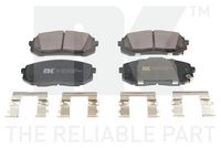 Bremsbelagsatz, Scheibenbremse