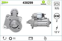 Starter VALEO, Cod: 438299