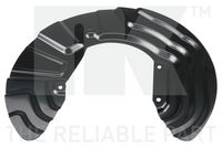 Spritzblech, Bremsscheibe