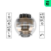 Cuplaj unisens,demaror ERA, Cod: ZN1003