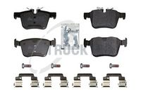 комплект спирачно феродо, дискови спирачки