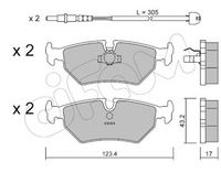 Set placute frana,frana disc CIFAM, Cod: 822-178-1K