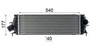 Thumbnail - Intercooler, inlaatluchtkoeler - CI534000P - MAHLE