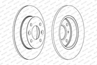 FERODO Remschijf 2