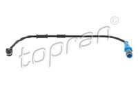 предупредителен контактен сензор, износване на накладките