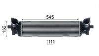 Thumbnail - Intercooler, inlaatluchtkoeler - CI626000P - MAHLE