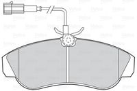 Bremsbelagsatz, Scheibenbremse