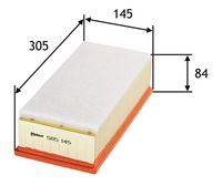 Filtru aer VALEO, Cod: 585145